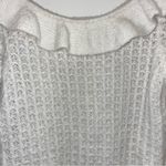 Anthropologie  Ruffled Boat Neck Sweater Photo 5
