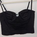 ASTR black Crop Top Photo 1