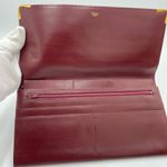 
Cartier Burgundy Leather
Envelope Flap Clutch Photo 5