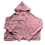 AS Revival Pink Soft Oversized Cropped Hooded Sweatshirt L Size L Photo 0