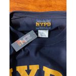 NWT NYPD New York City Police Department Long Sleeve T Shirt Navy XL Blue Photo 7