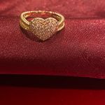 New Without Tag Heart Fashion Ring Size 6 Photo 3