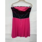 Studio Y Mini Dress Women M Pink Y2K Retro 2000s Baddie Bubble Hem Lace Babydoll Photo 1