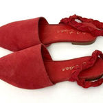 Matisse Shoes Matisse Alan
Braided Suede Flats Red Size 7.5 Photo 0