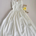 ZARA  white midi dress  Photo 5