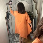 Free People  Beach Kanah Tunic Asymmetric Dress Peach Size Medium Photo 3