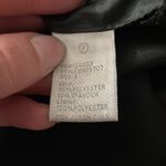 J.O.A. FAUX SUEDE FRINGE BLACK PULL ON SKIRT Photo 4