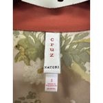 Natori Cruz Half Zip Housecoat Dress Women's Size S Floral Print Multicolor Photo 3