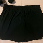 Athleta  Black Trekkie Active Skirt Workout‎ Zipper Pockets Drawstring Women's 10 Photo 7