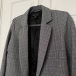 Rachel Zoe Plaid Patterned Blazer Photo 3