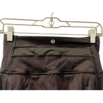 Lululemon Athletica Black Mesh Leggings Logo Women's Size 6 Workout Gym Casual Photo 3