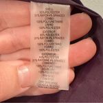 Calvin Klein  Plum Women’s Blazer with Faux Leather Collar Photo 10