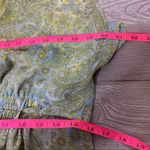 Ramy Brook NWT  paisley Hayley midi dress tassel sz L Photo 5