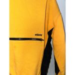 Stüssy Stussy Womens Yellow Black Crewneck Sweatshirt Pullover Colorblock Size S Photo 4