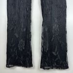 Betsey Johnson Vintage  Black Lace Overlay Pants Photo 4