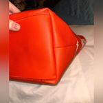 Kate Spade  Orange and White Striped Tote Bag EUC Photo 5