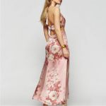Reformation 100% silk pink dress NEW Photo 3