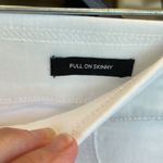 Nine West  White Pull On Pants Skinny Crop Womens 10 Photo 3