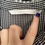 ZARA  Gingham Shirt Dress Small Photo 2