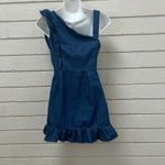 Urban Outfitters  BDG Ruffle Denim Dress size XS Photo 2