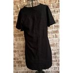 Nicole Miller NWT Linen Blend Black Dress Medium Job Interview Business … Photo 5