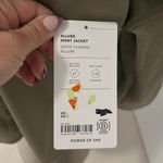 Athleta  Allure Shirt Jacket Olive Photo 6