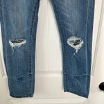 Anthropologie Pilcro Slim Boyfriend Distressed Jeans Denim Petite Size 26 Photo 2