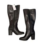 Naturalizer Women's Black Knee High Boots Wide Calf Size 5.5 Photo 5