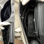 MCM Two Way Laptop/Document Bag Handbag Crossbody Saffiano Leather Excellent Photo 12