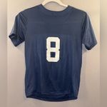 Nike Navy Blue Atlanta braves Sports Jersey women’s small MLB baseball summer Photo 1