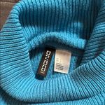 Divided  Blue Turtleneck Sweater.  Cropped. Size Large. Photo 3