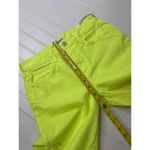 L'Agence NWT  Dtove Pipe Adele jean Neon Green High Waist Distressed Cropped 25 Photo 6