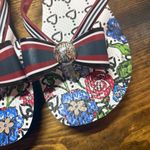 Brighton  Red And Blue Flip Flops Size 7 Photo 4