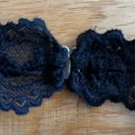 Adore Me NWT -  - Black Lace Halter Bodysuit size M Photo 2