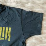 Free People  Black Yellow White Led Zeppelin Fall of Icarus Oversized T-Shirt Photo 45