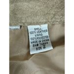 Source Unknown Vtg 90s Y2K Women Leather Suede Pants Braided Lace Up Cowgirl Western Sz 2 32x29 Photo 2