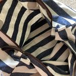 Target Extra Large Striped Canvas Tote Bag Beach Handbag Carryall Like New Photo 5