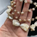 J.Jill  Multi Strand Freshwater Pearl Signed Necklace Photo 8