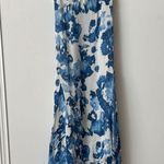 Joie Joke 8 Markus Floral Blue and White Silk Maxi Dress Photo 3