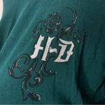 Harley Davidson Raglan Top Womens Size Small Biker Motorcycle Casual Grunge Moto Photo 1