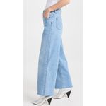 NWT Mother High Waisted Spinner Ankle Fray in The Blink Of An Eye Jeans 29 Blue Photo 1