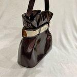 Beijo NWT Copper Brown Patent Leather Bag Photo 5