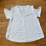 Jessica Simpson Women’s T Shirt Positive Vibes & Positive Mind White Size Small Photo 2