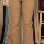 vintage tan corduroy flare pants Size 4 Photo 0