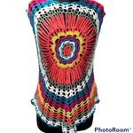 Vila Milano Crochet Sleeveless Top Cover Up Photo 0