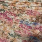 Alex Marie WO SIZE 16P ONE SHOULDER DRESS PEACHY FLORAL DESIGN LINED PLEATED EUC Photo 8