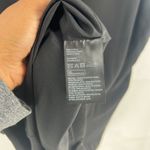 H&M Sleeveless Blazer Vest Womens 2XL Black Woven Peak Lapel Double Breasted Photo 9