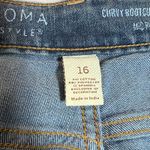 Sonoma  Mid Rise Curvy Bootcut Jeans Size 16 Cowboy Rodeo Western Workwear Casual Photo 6