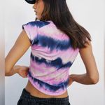 Free People NWT,  True North Printed Tee, Sz XS Photo 3