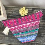 Kenneth Cole White Multi Print Full Cover Bikini Swim BathingSuit Bottoms NEW XL Photo 1